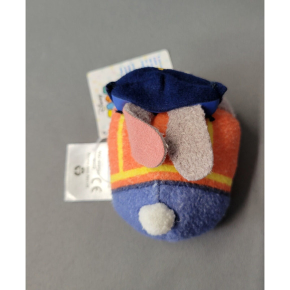 Zootopia Disney Tsum Tsum Bunny Judy Hopps Plush Toy Orange Blue 3" Long New - Picture 5 of 16